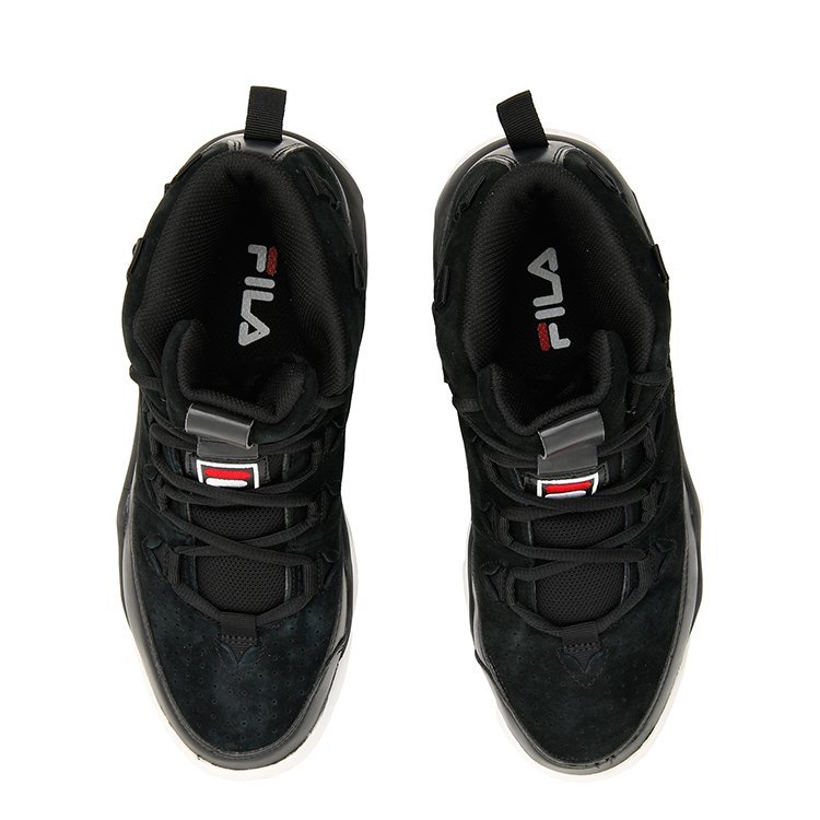 斐乐/fila 18年秋冬 跑步鞋 男性 高帮 拼色 黑色 休闲运动鞋 1010491