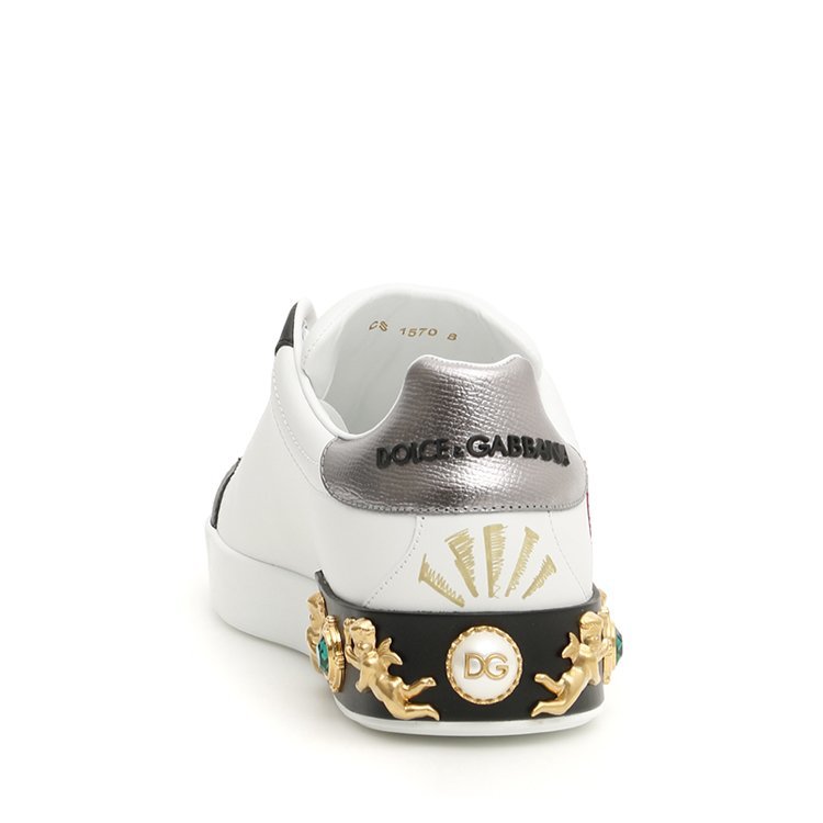 杜嘉班纳/dolce&gabbana 18年秋冬 简约 男士 时尚 银白色 休闲运动鞋
