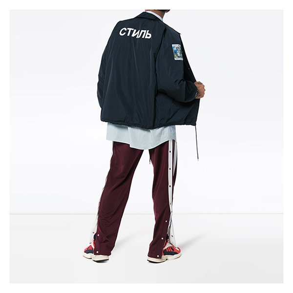 heronpreston马甲,heronpreston heron preston/heron preston 18年秋冬 男性 字母 宽松 黑色 男士