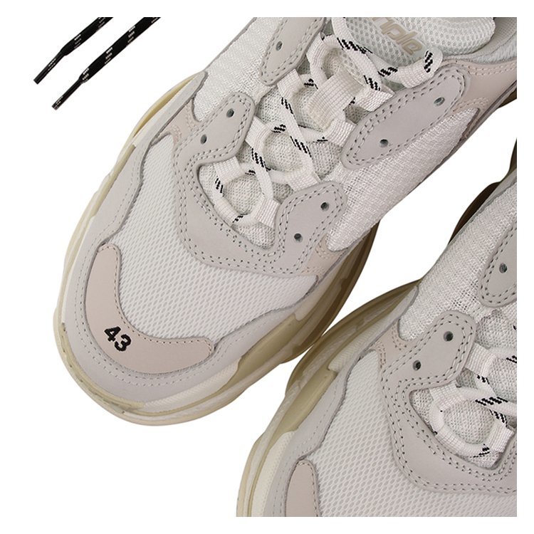 巴黎世家/balenciaga 18年秋冬 老爹鞋 男性 logo 百搭 白色 休闲运动