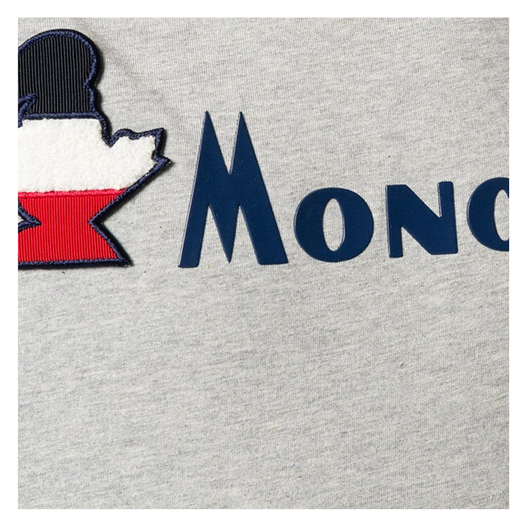 蒙克莱/moncler 19年春夏 圆领 男性 logo 宽松 男士短袖t恤 80418-50