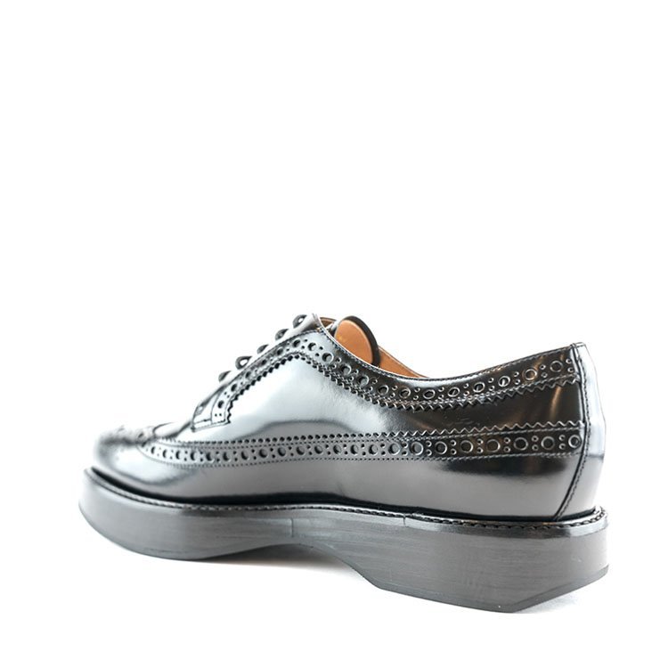 church\\'s皮鞋,church\\'s church"s/church"s 16年秋冬 女士 系带 厚底鞋 黑色 松糕鞋 dez00 49