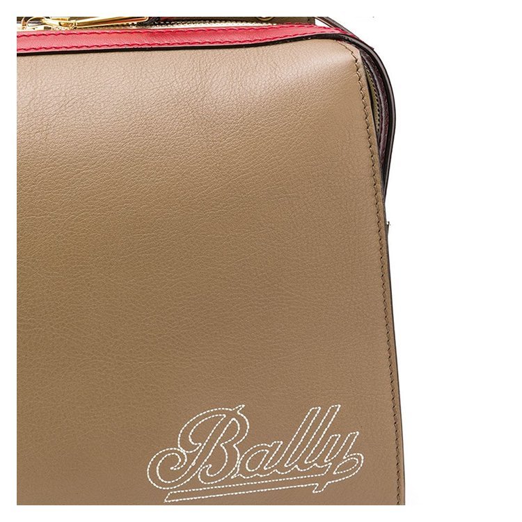 巴利/bally 18年秋冬 logo 女包 女性 托特包 卡其 手提包 6224477