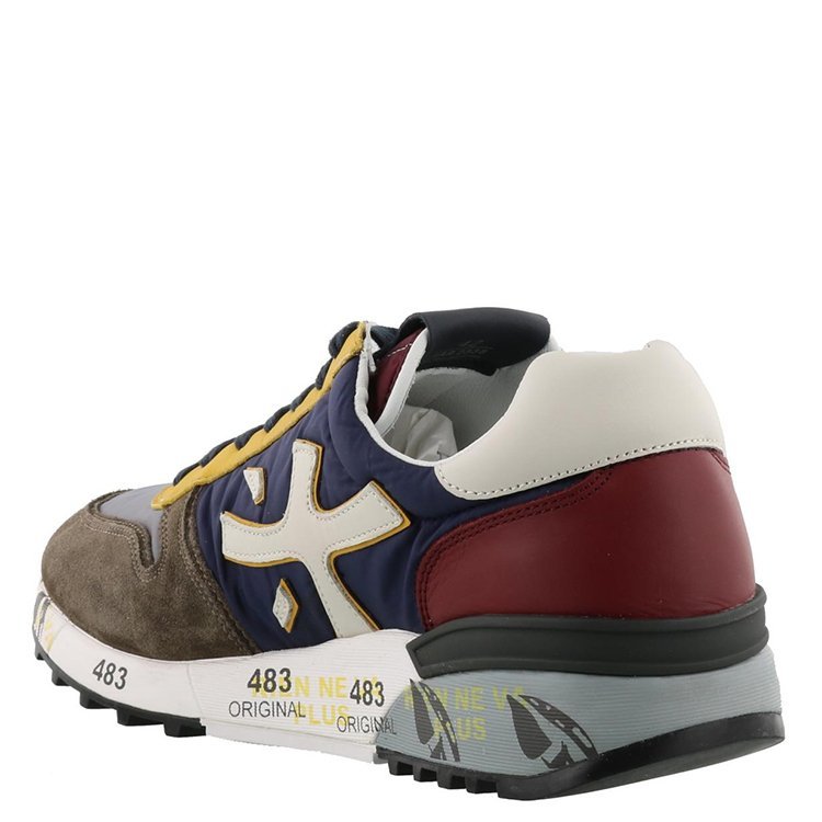 premiata/普瑞米亚达 19年春夏 男性 拼色 logo 灰色 休闲运动鞋 mick