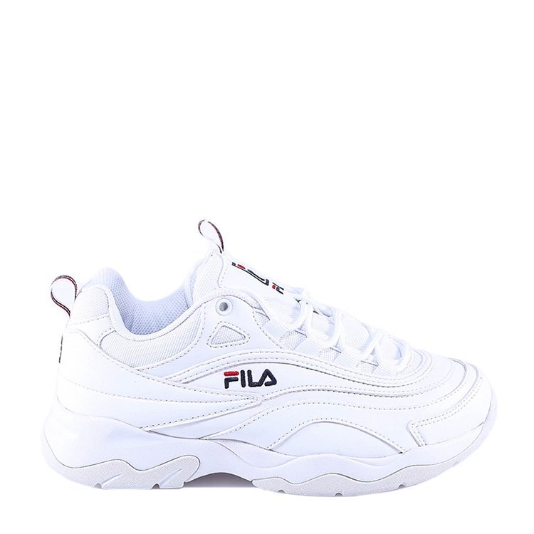 斐乐/fila 18年秋冬 老爹鞋 女性 低帮 系带鞋 白色 女士休闲运动鞋
