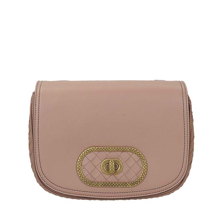 Bottega Veneta logo,balenciaga logo 葆蝶家/bottega veneta 19年春夏 马鞍包 logo 女包 女性 单肩包 粉色