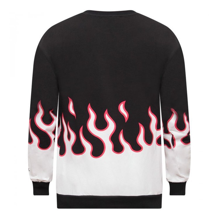michael scott卫衣,michael scott jeremy scott/jeremy scott 18年秋冬 圆领 男性 火焰 拼色 儿童卫衣