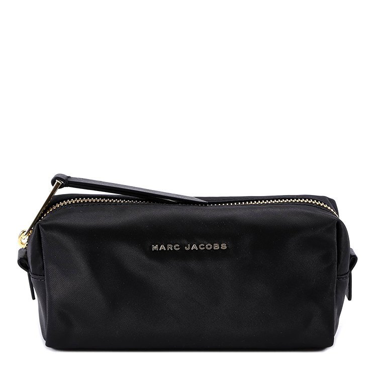 marcjacobs(马克雅各布斯)女士黑色尼龙化妆包