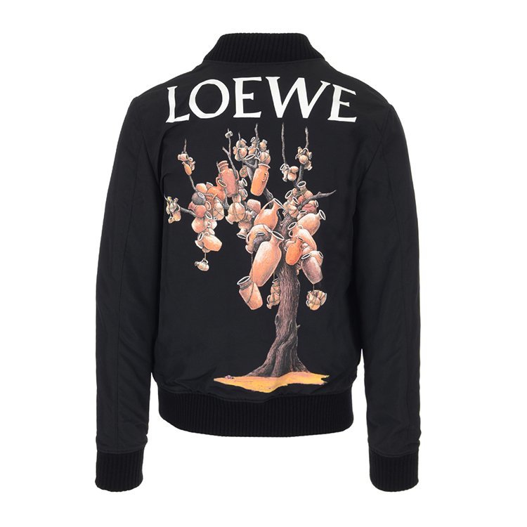 罗意威/loewe 19年春夏 男性 英伦 黑色 男士夹克 h2288640tw 1100