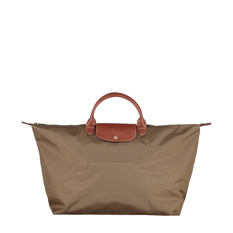 珑骧/longchamp 18年春夏 logo 饺子包 女包 女性 绿色 手提包