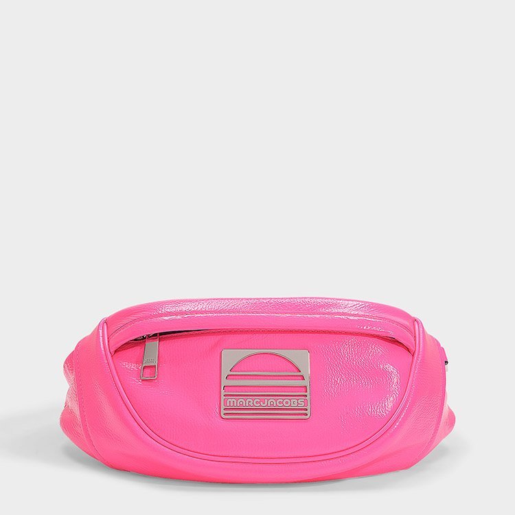 女包 女性 椭圆包 粉色 腰包 m0014500 100%cowleather bright pink