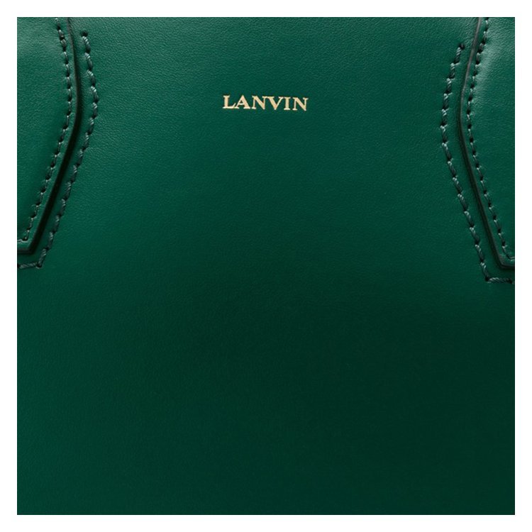 【lanvin浪凡 单肩包】浪凡/lanvin 18年秋冬 女士 logo 通勤包 绿色
