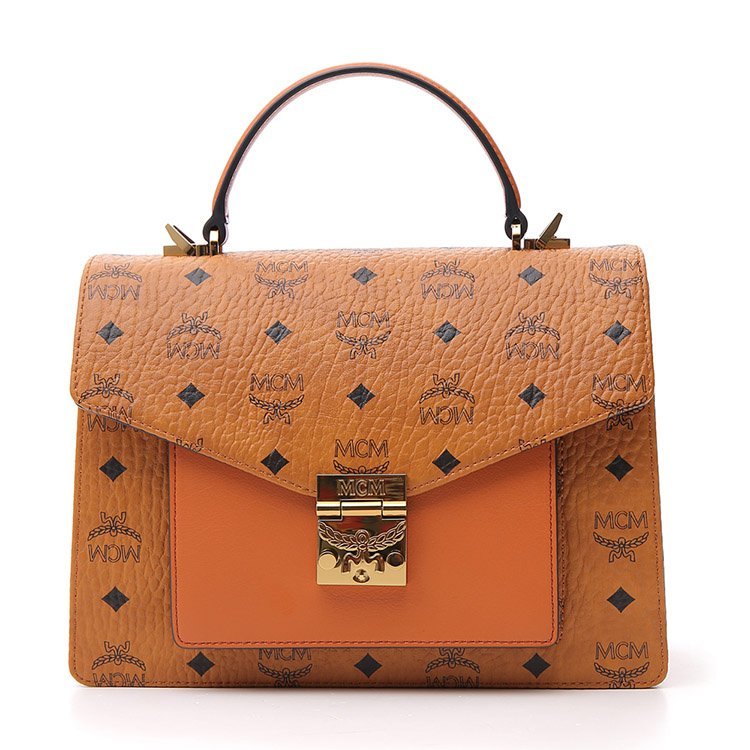 mcm/mcm 18年秋冬 logo 皇冠 女包 女性 棕色 斜挎包 mwe8apa67 cogn