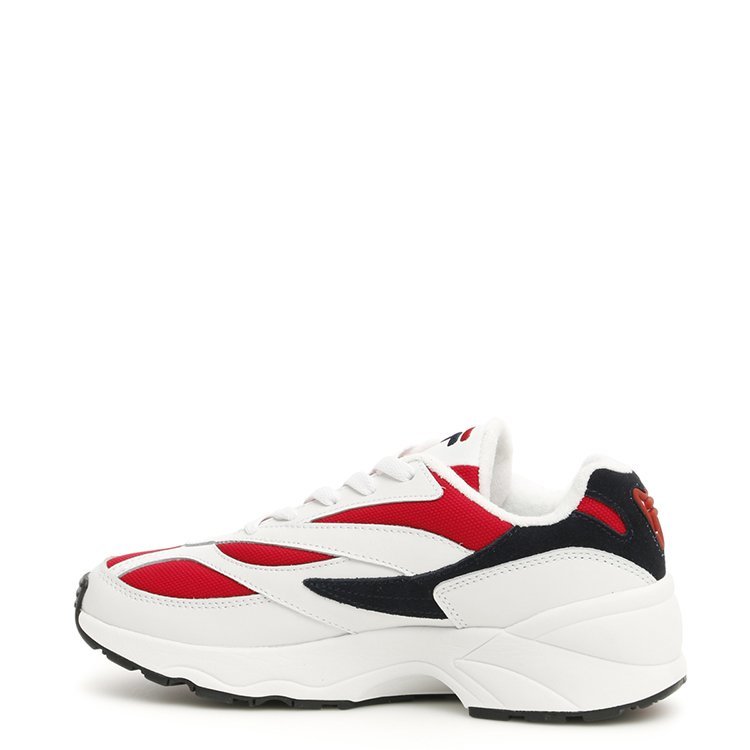 斐乐/fila 19年春夏 跑步鞋 男性 logo 健身鞋 白/红 休闲运动鞋