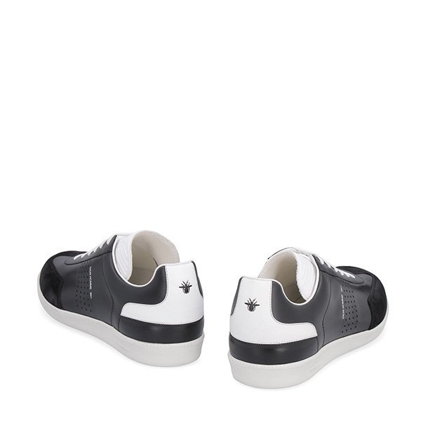 迪奥桀傲/dior homme 18年秋冬 男士 logo 板鞋 黑色 休闲运动鞋 3sn
