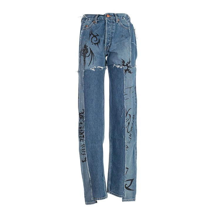 vetements/vetements 18年秋冬 休闲裤 女性 直筒