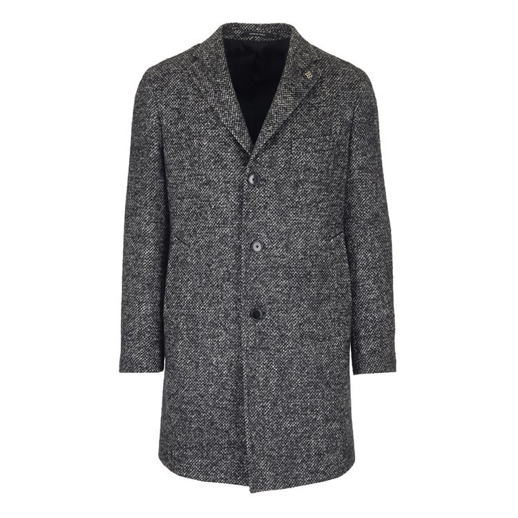 tagliatore/tagliatore 18年秋冬 男士 英伦 经典 灰色 男士大衣 cfbm