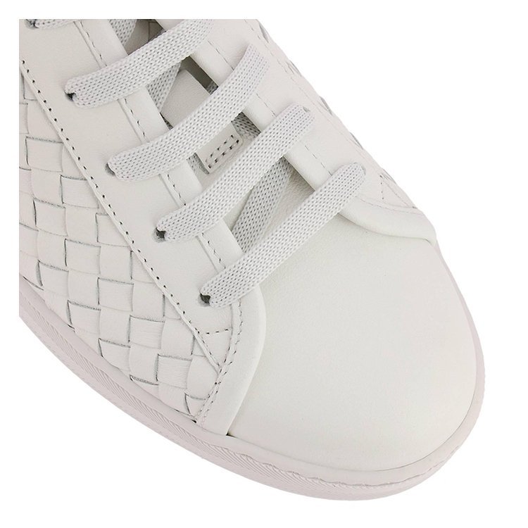 veneta 18年秋冬 女性 编织 板鞋 白色 女士休闲运动鞋 522401 vt041