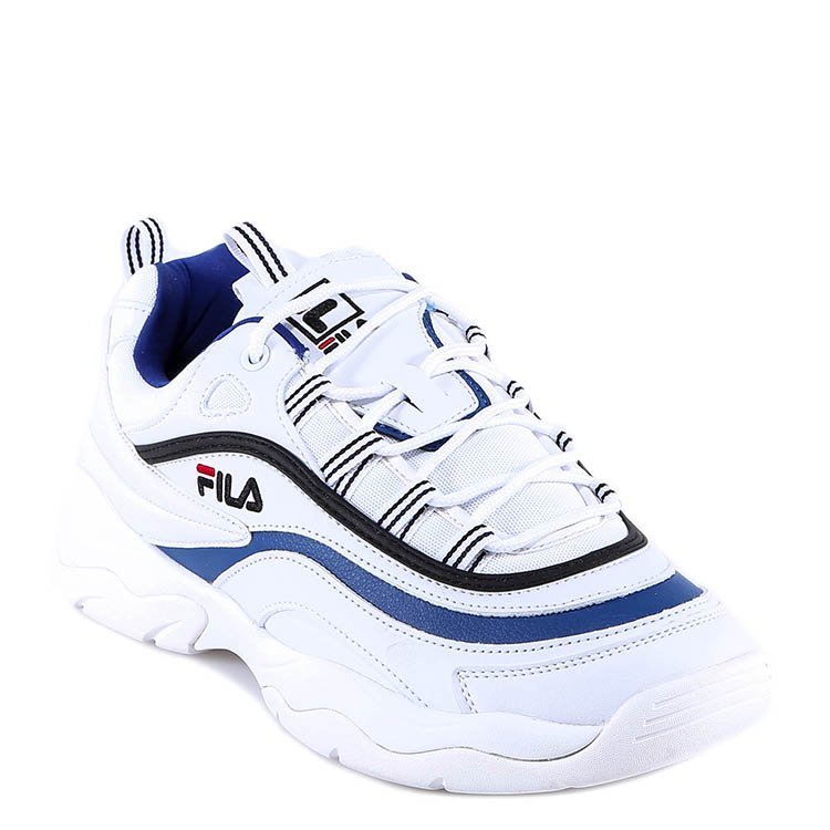 斐樂/fila 18年秋冬 男士 厚底鞋 logo 白色 休閒運動鞋 1010561 01u