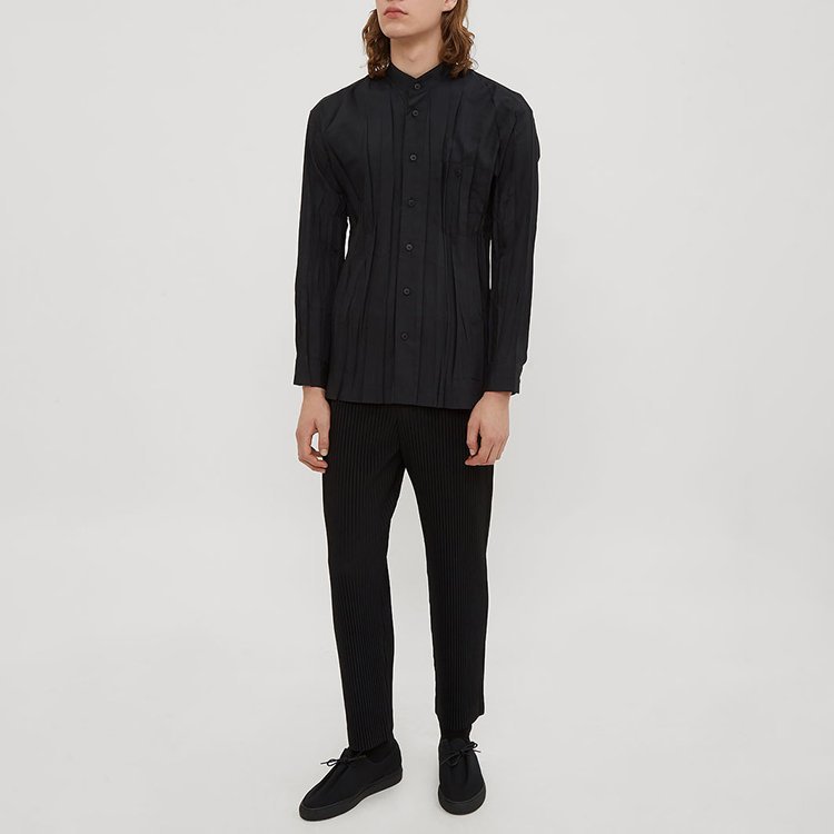 【issey miyake三宅一生 男士长袖衬衫】三宅一生/issey miyake 18年