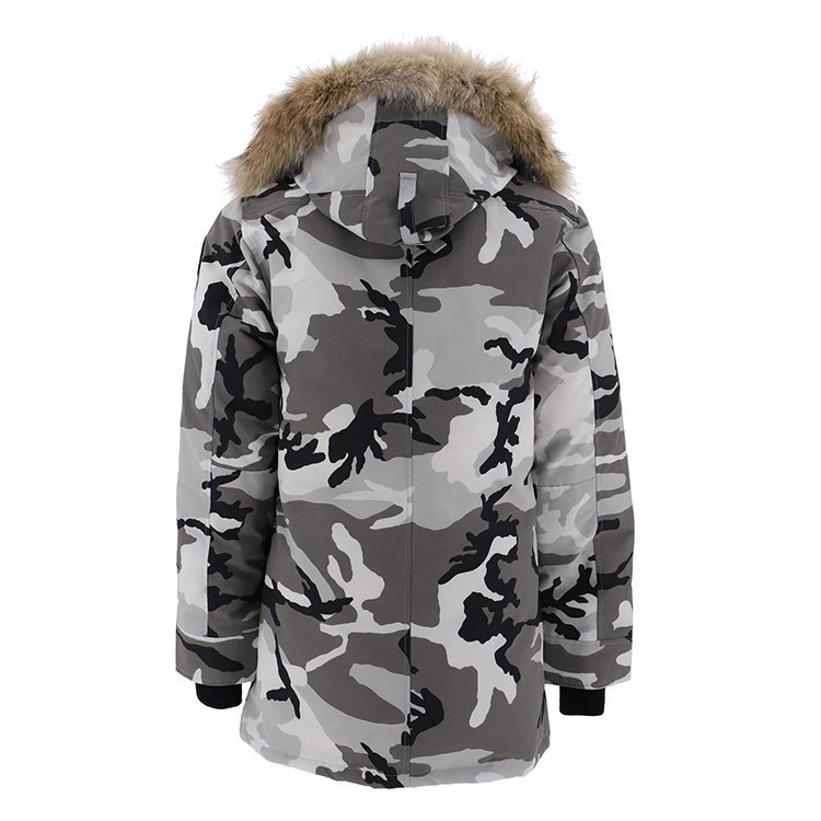 加拿大鹅/canada goose 18年秋冬 迷彩 男士 连帽 彩色 男士羽绒服
