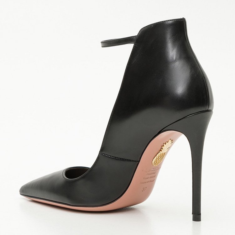 RA\/AQUAZZURA 18年秋冬 女士 细跟 尖头鞋 黑