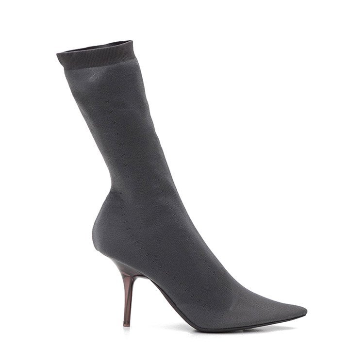 YEEZY\/YEEZY 18年秋冬 女士 尖头鞋 细跟 灰色