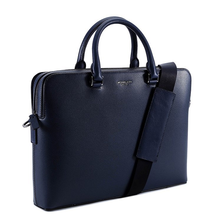 迈克·科尔斯/michael kors 17年秋冬 通勤包 商务 男包 男性 mk 蓝色