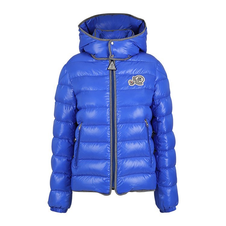 蒙克莱/moncler kids 18年秋冬 拉链 男童 蒙口 横条 封领 蓝色 儿童