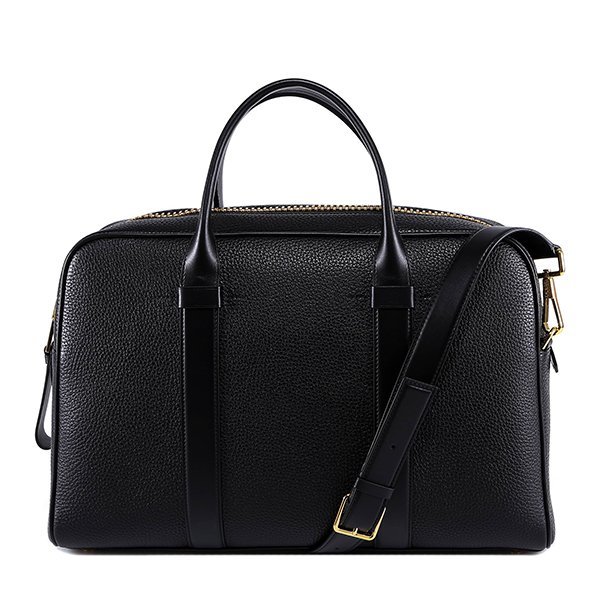 汤姆福特/tom ford 18年秋冬 男士 拉链 商务 简约 黑色 手提包 h0364