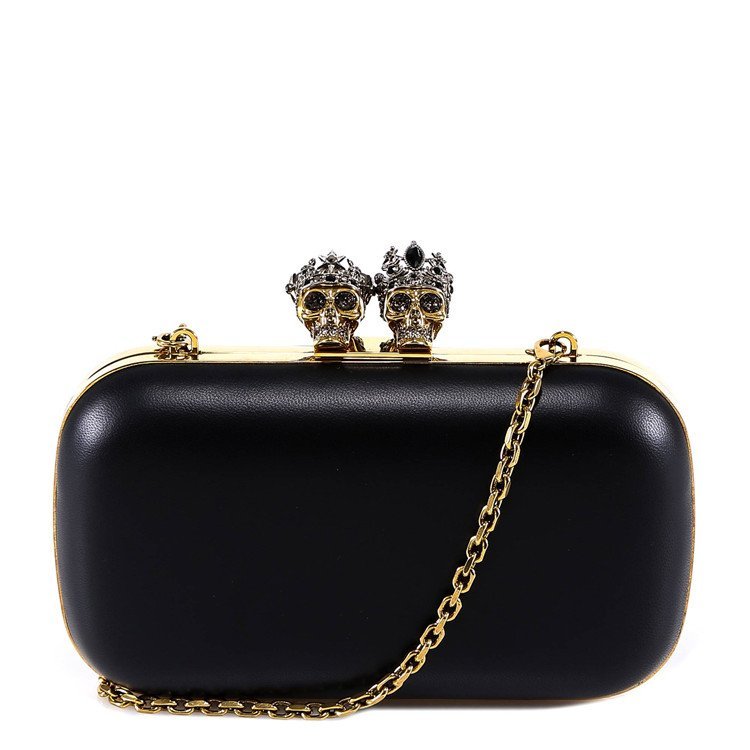 亚历山大麦昆/alexander mcqueen 19年春夏 链条 骷髅头 女包 女性