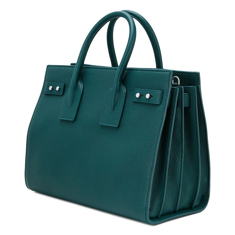 laurent paris 18年秋冬 logo 通勤包 ysl 圣罗兰 女包 女性 烟熏蓝