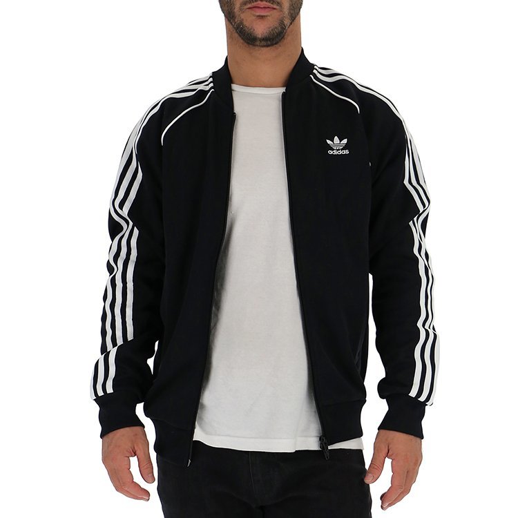 阿迪达斯\/adidas 18年秋冬 男士 简约 宽松 黑色