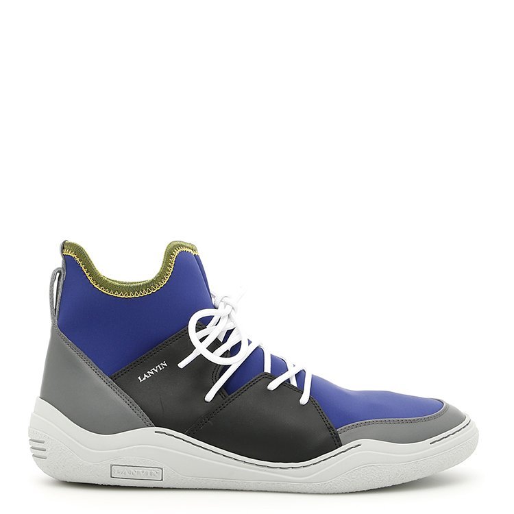 浪凡/lanvin 18年春夏 男性 时尚 蓝色 休闲运动鞋 fmskdklnneoph17