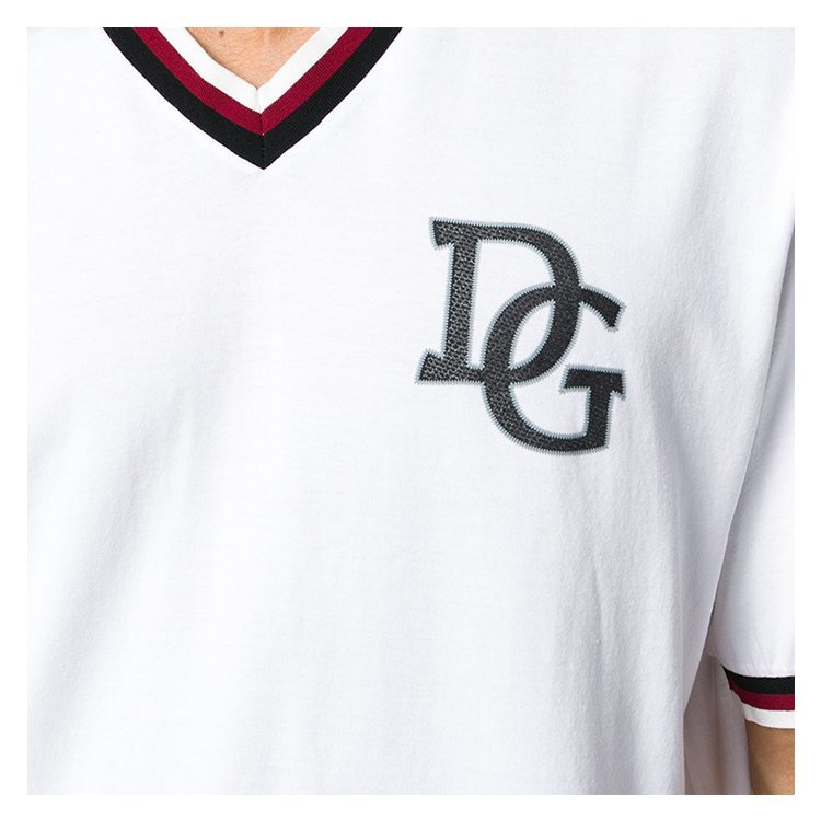 dolce&gabbana(杜嘉班纳) 男士白色棉质短袖t恤 m