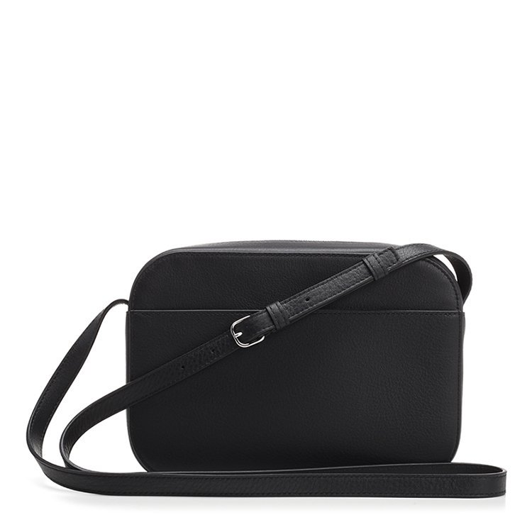 巴黎世家/balenciaga 19年春夏 相机包 女性 logo 拉链 黑色 斜挎包