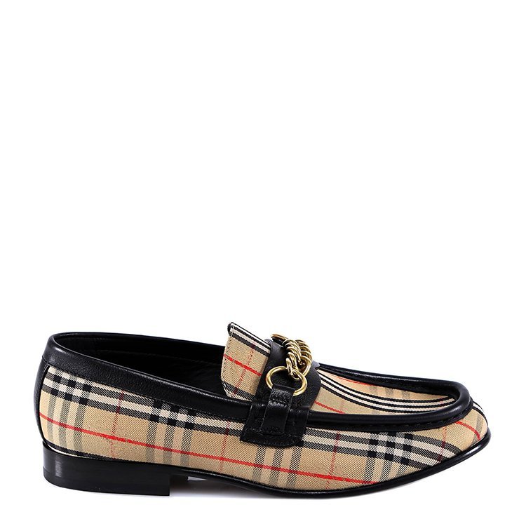 博柏利\/BURBERRY 19年春夏 乐福鞋 女士 链条