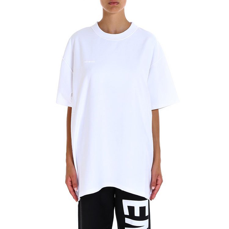 vetements/vetements 18年秋冬 女士 宽松 简约 白色 女士短袖t恤 uah