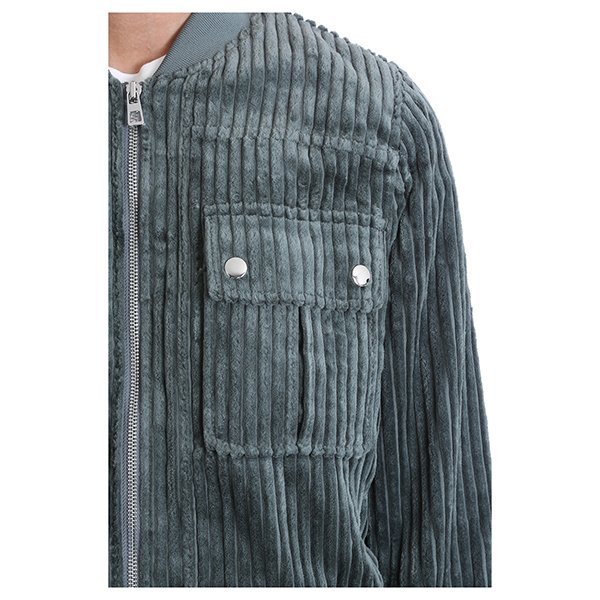 tory burch/汤丽柏琦 18年秋冬 女性 水洗 拉链 女士夹克 49706 grey