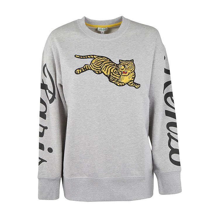 【18年秋冬】 高田贤三/kenzo 女士 老虎 字母 女卫衣