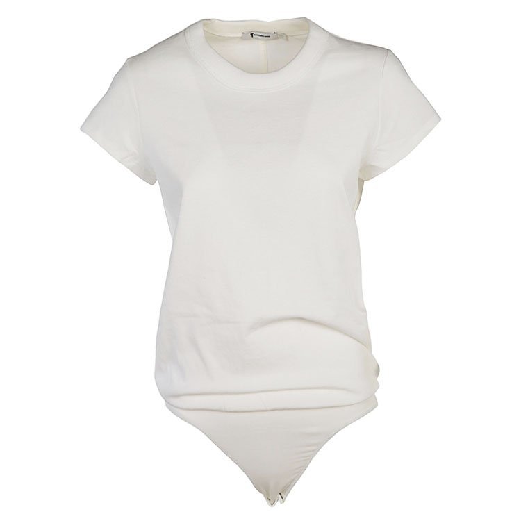 t恤】亚历山大·王/alexander wang 18年春夏 女士 时尚 百搭 白色