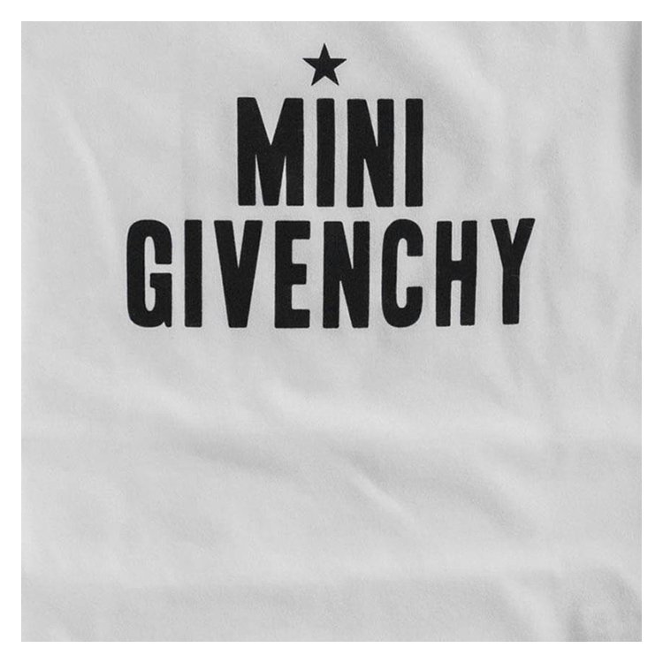 纪梵希/givenchy 19年春夏 男童 长袖 logo 白色 儿童t恤 h05051k 10b