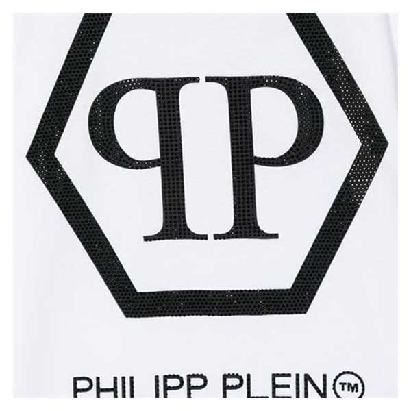 菲利普·普兰/philipp plein kids 18年秋冬 男童 字母 简约 白色