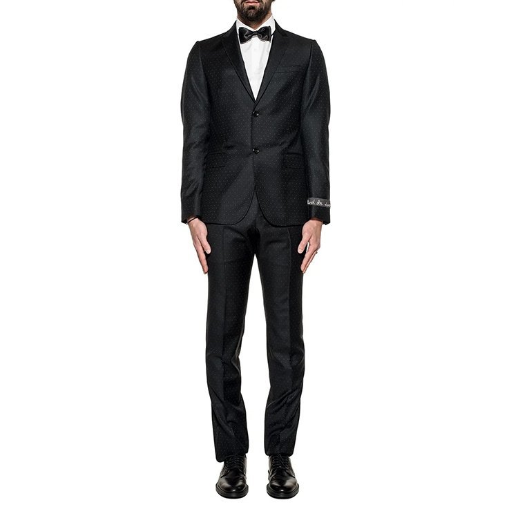 古驰/gucci 18年秋冬 修身 男士 商务风 经典 蓝色 男士西服套装