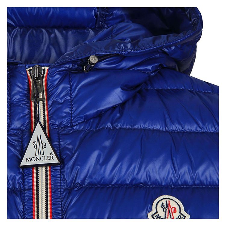 蒙克莱/moncler 18年春夏 男士 蒙口 连帽logo款 修身 红色 男士夹克