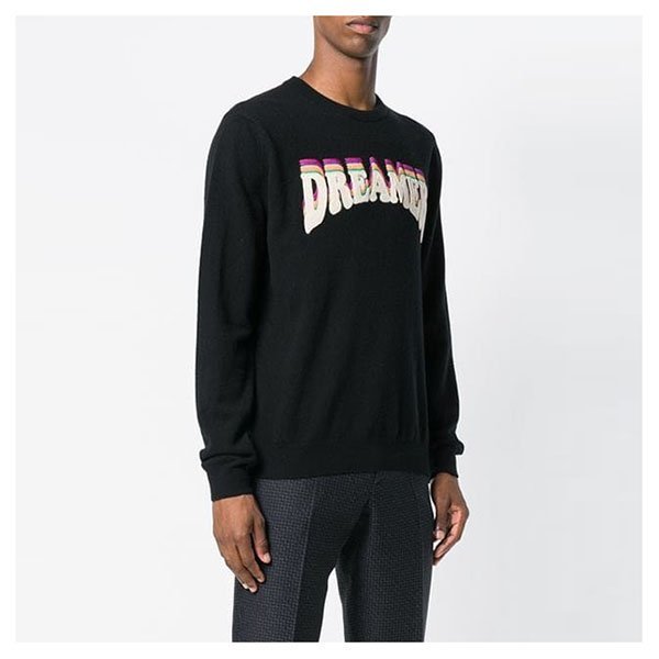 paul smith/paul smith 18年秋冬 圆领 男性 logo 黑色 男卫衣 m1r