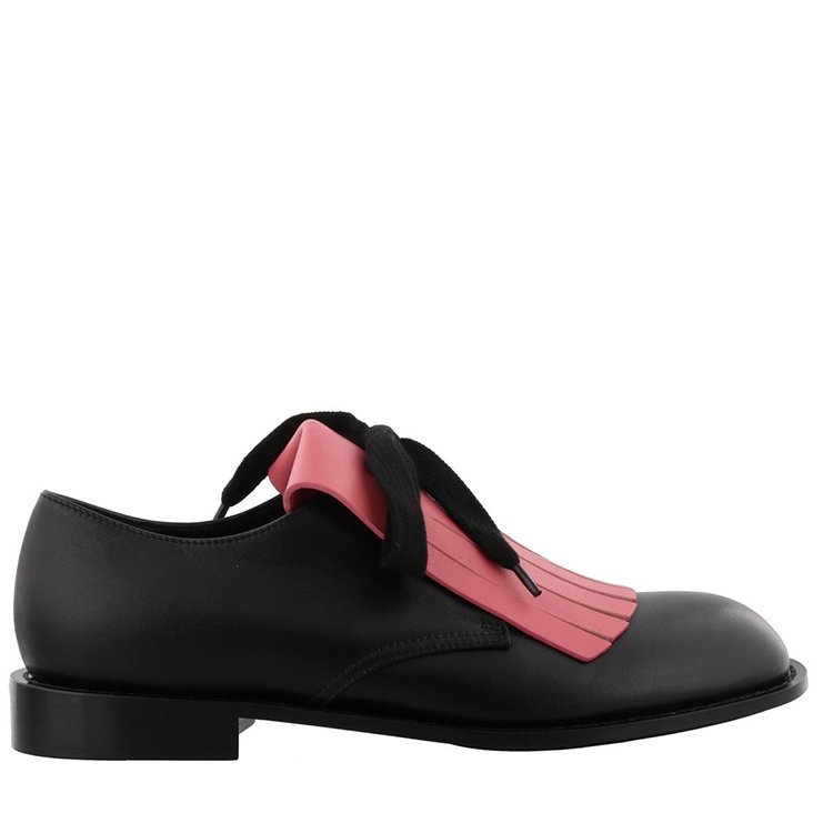 MARNI\/玛尼 18年秋冬 女士 时尚 流苏 黑色 女士